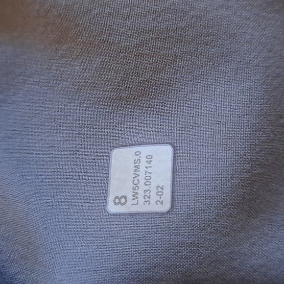 Lululemon Adapted State High Rise Jogger Pants Asia Fit Rhino Grey Womens Size 8 - Picture 8 of 8